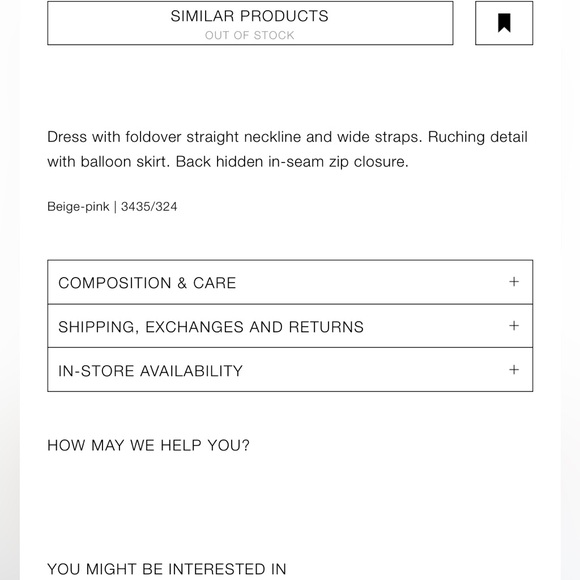 Zara NWT draped balloon bubble hem pink mini dress with ruched detail - Picture 15 of 15